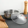 Topfset 5-Teilig, Topfset aus Edelstahl mit Glasdeckel, für Produktbild-Vorschau 8