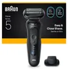 Braun Series 5 52-N1200S, Golarka foliowa, Czarny, Podgląd zdjęcia produktu 2