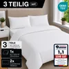 Komfortec Premium Bettwäsche 200x200 cm Bettbezug + 40x80 Produktbild-Vorschau 2