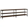 vidaXL TV-Schrank Braun Eiche 180x30x50 cm Holzwerkstoff Produktbild-Vorschau 1