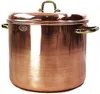 'CopperGarden' Kupfertopf 12L, glatt mit Griffen & Deckel Produktbild-Vorschau 2