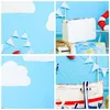 Bilder auf glas - Einteilig - Boot Anker Wolken Junge - Produktbild-Vorschau 8