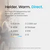 Modee -Halogeen Globelamp G80 E14 Helder - 42W 624lm 2700K Productafbeelding-voorbeeld 3