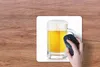 MuchoWow® Mauspad Mousepad Krug mit Bier auf weißem Produktbild-Vorschau 3