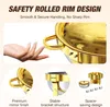 WARMOUNTS 4er Chafing Dish, 4,7L okrągły podgrzewacz Podgląd zdjęcia produktu 8