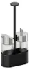 APS 40359 Menage THE GRID - Edelstahl schwarz, 14,5 x 10,5 Produktbild-Vorschau 3