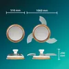 Philips 8721103128294, Domáci lopatkový ventilátor, Drevo, Náhľad obrázku produktu 9