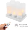 Sada 6 dobíjacích LED diód meniacich farbu blikajúcich Náhľad obrázku produktu 3