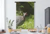 MuchoWow® Wandteppich Wandbehang Perlhuhn - Vogel - Kopf Produktbild-Vorschau 3