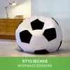 Green Bean® Fußball-Sitzsack 90cm mit 250 Liter EPS Perlen Produktbild-Vorschau 7