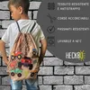 HECKBO Sacca sportiva per bambini con motivo Monster Truck Anteprima dell’immagine prodotto 2