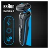 Braun 51-B1000s, Folienschaber, Schwarz, Blau, Schwarz, Produktbild-Vorschau 24