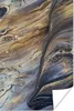MuchoWow® Poster Marmor - Gold - Aquarell - Textur - Produktbild-Vorschau 1