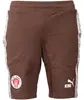 Puma FCSP KING Sweat Shorts Espresso Brown-PUMA White M Produktbild-Vorschau 3
