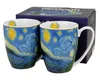 Set di 2 tazze da caffè Van Gogh Starry Night in Anteprima dell’immagine prodotto 1