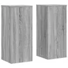 vidaXL Pflanzenständer 2 Stk. Grau Sonoma 30x30x70 cm Produktbild-Vorschau 1