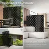 ML-Design Kovová zástěna Milano 90x180 cm z oceli Paraván s Náhled obrázku produktu 6