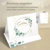 50 Tischkarten 'Schön, dass du da bist', Greenery Efeu Produktbild-Vorschau 6