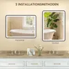 Koupelnové zrcadlo HOMCOM s LED osvětlením, funkcí proti Náhled obrázku produktu 8