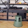 Drehbarer Rollhocker aus Kunststoff, Pink Produktbild-Vorschau 3