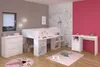Lit mezzanine Parisot Pirouette 1, blanc/gris ou rose, 90 x Voir les images du produit 17
