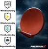 PremiumX DELUXE85 Satellitenantenne 85 cm Aluminium Produktbild-Vorschau 5