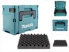 Makita MAKPAC 3 Systemkoffer - mit Universaleinlage für Produktbild-Vorschau 1