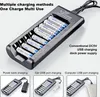 A battery charger with multiple charging methods illustrated. Náhľad obrázku produktu