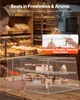 Vitrine à pâtisseries SucceBuy à 2 étages en acrylique Voir les images du produit 4
