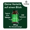 Vitabay Vitamin K2 MK-7 200 µg – 240 vegane Tabletten – Produktbild-Vorschau 2