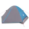 Kuppel-Campingzelt 4 Personen, Familienzelt UV-Schutz, Blau Produktbild-Vorschau 4