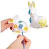 Leantoys Osterset Styroporeier 9-tlg. Hasenfigur bemalen Produktbild-Vorschau 3