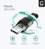 CELLONIC Adaptateur USB C jack écouteurs 3,5 mm Répartiteur Voir les images du produit 3