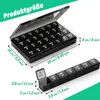 Tablettenbox Monat 28 Tage Pillendose Medikamentenbox 7 Produktbild-Vorschau 6