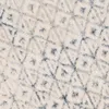 Eleganter Designer Teppich | glänzend | in blau-weiß Größe Produktbild-Vorschau 2