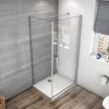 BxT: 90x90cm Duschkabine Duschabtrennung Eckeinstieg Dusche Produktbild-Vorschau 4