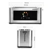 Aigostar Toaster 2/4 Scheiben, 6 Bräunungsstufen, Produktbild-Vorschau 11