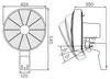 Wandventilator Airos Eco Design Wall Titan Produktbild-Vorschau 5