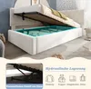 okwish Polsterbett  90x200,Schlafsofa mit hydraulischem Produktbild-Vorschau 4