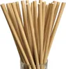 Papier-Trinkhalm Jumbo natur 100 Stück 20 cm x Ø 8 mm Produktbild-Vorschau 1