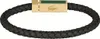 Bracciale in pelle nera da uomo Rockel 2040451 Anteprima dell’immagine prodotto 7
