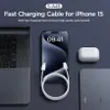 Joyroom USB-C auf USB-C 1m Kabel 60W USB 2.0 - weiß Produktbild-Vorschau 9