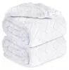 Prehoz na posteľ 200 × 220 cm, 340 g/m², biely, reliéfny Náhľad obrázku produktu 14