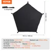A black pentagonal hammock accessory for a dome climber, with dimensions and specifications listed. Produktbild-Vorschau