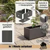 Jardinière BigDean 80 L, 80 x 36 x 35 cm, fond perforé, Voir les images du produit 6