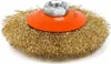 Brosse métallique pour meuleuse d'angle 100 mm, fil ondulé Voir les images du produit 1