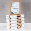 A stack of picture frames with a single frame on top, displaying product information. Produktbild-Vorschau
