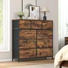 SONGMICS Kommode, Schrank, 9 Stoffschubladen, für Produktbild-Vorschau 1