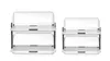 HENDI Rolltop-Display - dvojitý, 465x310x(H)410mm Náhľad obrázku produktu 3