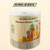Kruzzel 22666 Holzwürfel im Eimer mit Deckel, 100 Stück Produktbild-Vorschau 16